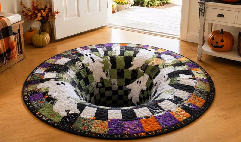 Warum tausende Hausbesitzer zum Shirem 3D Vortex Halloween Rug wechseln